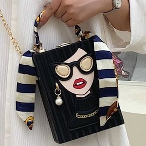 🆕 lady Face Handbag